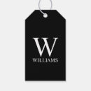 Search for monogram gift tags Elegant