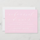 Recherche de pastel répétition dîner invitations Simple