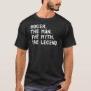 Recherche de rogers tshirts Légende