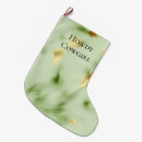 Search for mint green christmas stockings Gold