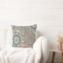 Search for teal and coral pillows Pink