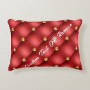Search for tufted pillows Red