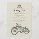 Search for biker birthday invitations Motorbike