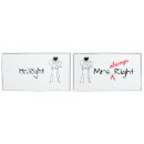 Search for his and hers pillowcases Bride and groom