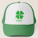 Search for four leafed clover hats Gold