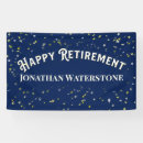 Search for happy retirement banners Gold