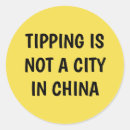 Search for tips stickers Tipping