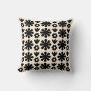 Search for black cream floral pillows Pattern