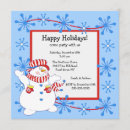 Search for happy snowman invitations Snowflakes