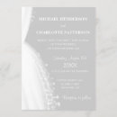 Recherche de robe de blanche mariage invitations Moderne