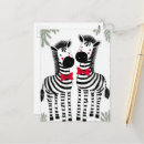 Recherche de zèbre mignon cartes postales Faune
