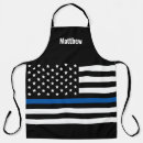 Recherche de policiers tabliers Fine ligne bleue