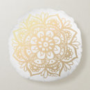 Recherche de mandala de fleur coussins Élégant