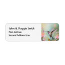 Search for hummingbirds return address labels Garden