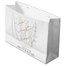 Search for engagement gift bags Calligraphy