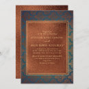 Recherche de damassé turquoise mariage invitations Sarcelle