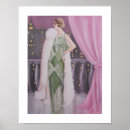 Search for art deco fashion posters Green