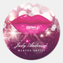 Search for red glitter lips stickers Makeup artist