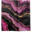 Search for black marble shower curtains Abstract