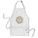 Search for red aprons Floral