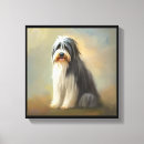 Search for bearded collie art Animal