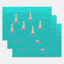 Search for swimmer wrapping paper Woman