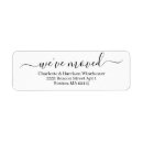 Search for house return address labels Change of address