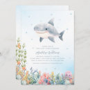 Search for shark baby shower invitations Sea