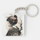 Search for geisha keychains Cherry blossom