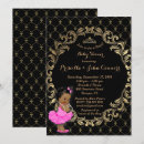 Search for black princess baby shower invitations Modern