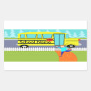Search for education rectangle stickers First day of school