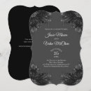Recherche de rose gris mariage invitations Gothique