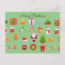 Recherche de icônes de noël cartes postales Hiver