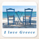 Recherche de la grèce dessous de verres Été