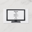 Search for screen business cards Television