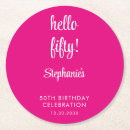 Search for 50th birthday coasters Unique