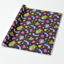 Search for monsters wrapping paper Kids