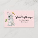 Recherche de canines business cards Soins aux animaux