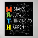Search for mistakes allow thinking to happen Math