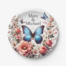 Search for butterfly paper plates Happy birthday