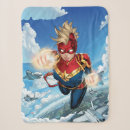 Search for captain marvel blankets Glowing fists