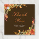 Search for rustic thank you wedding favour tags Autumn