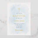 Search for watercolor christening invitations Elegant