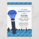 Search for karaoke night invitations Celebration