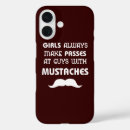 Recherche de moustache drôle iphone coques Moustaches