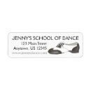 Search for dancing dancer return address labels Dance teacher