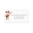 Search for fall return address labels weddings Botanical
