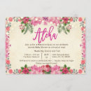Recherche de aloha baby shower invitations Luau