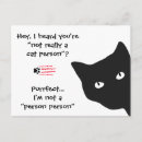 Search for funny cat sayings postcards Humourous