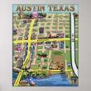 Search for street map posters Texas